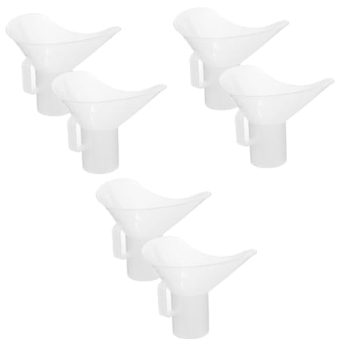 Mobestech 6 Stuks Oogdouche Ontvanger Beker Voor Oogdouche Oog Bad Beker Rustgevende Oogdouche Effectieve Oogreinigingstool Oogbeker Om De Ogen Te Wassen Badset Plastic Geruststelling