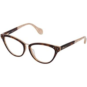 Blumarine Unisex VBM758S zonnebril, 0ANR, 53, 0anr, 53 Blumarine Unisex VBM758S zonnebril, 0ANR, 53, 0anr, 53