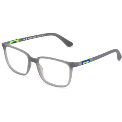 Police , gafas de vista (VK176), kleur: mat opaal grijs, 49/15/135, (Junior) Police , gafas de vista (VK176), kleur: mat opaal grijs, 49/15/135, (Junior)