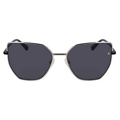 Calvin Zonnebril, 722 Goud Zwart, one size Calvin Zonnebril, 722 Goud Zwart, one size