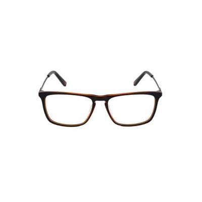 FILA Eyeglass Frame VFI538 zwart top + oranje, 55/16/145 herenbril, zwart bovendeel + oranje, 55/16/145 FILA Eyeglass Frame VFI538 zwart top + oranje, 55/16/145 herenbril, zwart bovendeel + oranje, 55/16/145