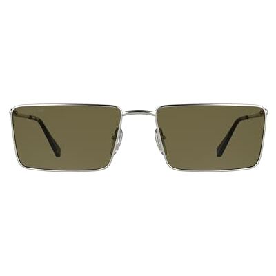 Lacoste Zonnebril Heren L279S Zilver/Bruin met Effen Bruine Lens Lacoste Zonnebril Heren L279S Zilver/Bruin met Effen Bruine Lens