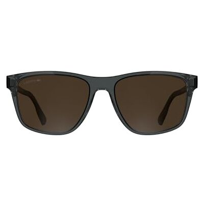 Lacoste L6078s bril, grijs transparant, eenheidsmaat voor heren Lacoste L6078s bril, grijs transparant, eenheidsmaat voor heren