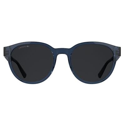 Lacoste Zonnebril Heren L6088S Transparant Blauw met Effen Grijze Lens Lacoste Zonnebril Heren L6088S Transparant Blauw met Effen Grijze Lens