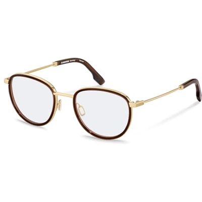 Rodenstock R8034 op recept verkrijgbare brilmonturen donkerbruin, goud heren, Donkerbruin, goud, 53 Rodenstock R8034 op recept verkrijgbare brilmonturen donkerbruin, goud heren, Donkerbruin, goud, 53
