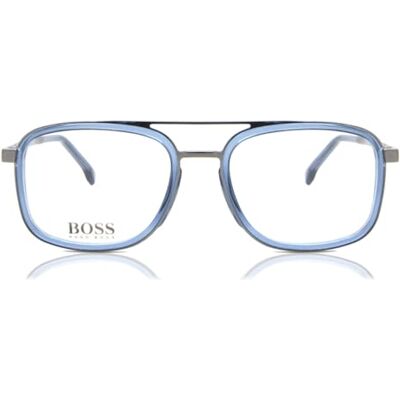 Boss HUGO 1255 bril, donker ruhenium blauw, 54 voor heren, Dark Ruthenium Blue Boss HUGO 1255 bril, donker ruhenium blauw, 54 voor heren, Dark Ruthenium Blue