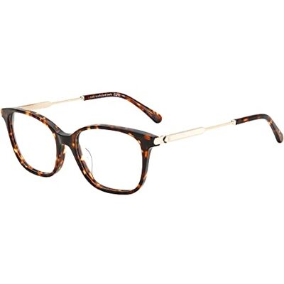 kate spade new york Kate Spade Calandra/F bril, Havana, 52 voor dames, Havana, 52 kate spade new york Kate Spade Calandra/F bril, Havana, 52 voor dames, Havana, 52