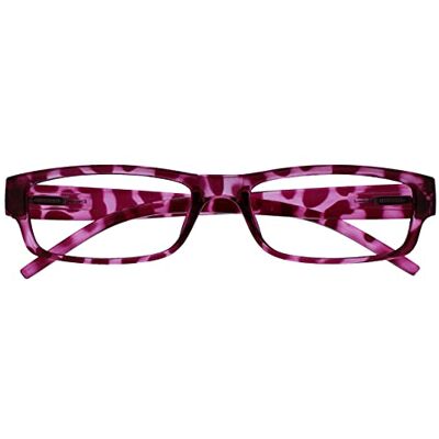 OPULIZE The Reading Glasses Company Unisex Ace Reading Glasses, Roze schildpad, +3,00 Dioptrien OPULIZE The Reading Glasses Company Unisex Ace Reading Glasses, Roze schildpad, +3,00 Dioptrien