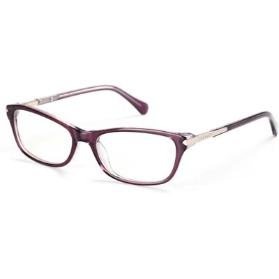RADLEY Optisch frame, glanzend paars, kristal en roségoud, roze goud, 52 RADLEY Optisch frame, glanzend paars, kristal en roségoud, roze goud, 52