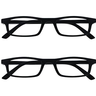 OPULIZE Ted-leesbrillen pack smal mat lichtgewicht frame krasbestendig heren dames RR17 OPULIZE Ted-leesbrillen pack smal mat lichtgewicht frame krasbestendig heren dames RR17