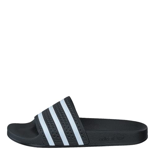 adidas Adilette slippers voor jongens, Zwart Zwart Wit Zwart Zwart Zwart Zwart Zwart, 37 EU