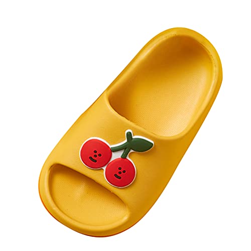 Generic Schoenen Slippers Sandalen Kinderen Cartoon Peuter Fruit Zomer Meisjes Babyschoenen Baby Slippers, geel, 4 Jaren