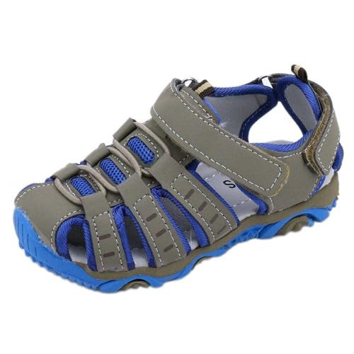 EraAja Schoenen Baby 6 12 Maanden Gesloten Kinderen Teen Sandalen Schoenen Schoenen Kinderen Baby Schoenen Sportschoenen Kinderen Jongens 24, grijs, 26 EU