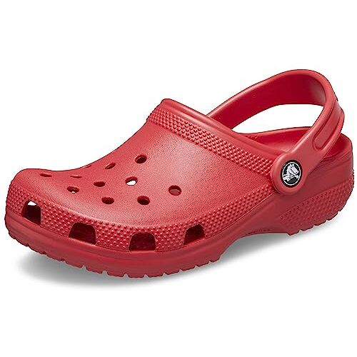 Crocs Klassieke klomp K klomp voor kinderen, uniseks, rood, 37,5 EU