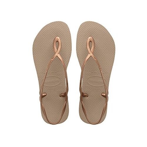 Havaianas LUNA, ROSE GOUD/ROSE GOLD, UK 10/11 Kind, Rose Goud Rose Goud