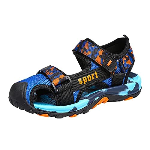 Generic Dikke kindersandalen kinderschoenen zomer kinderen sandalen Baotou sandalen strand sandalen antislip schoenen baby, blauw, 31 EU