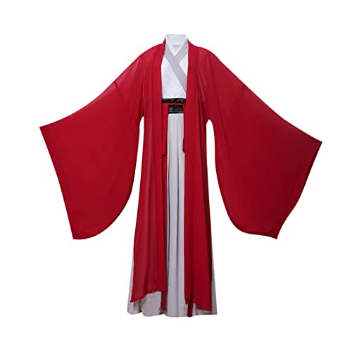 OZMDXKJ Traditionele Flowy Hanfu Chinese Traditionele Oude Hanfu Deluxe Dames Cosplay-Outfit,S=150-160cm,B