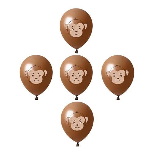 BPILOT 100 STKS Dierenprint 12 Inch Latex Ronde Ballon Feestvakantie Decoratiebenodigdheden