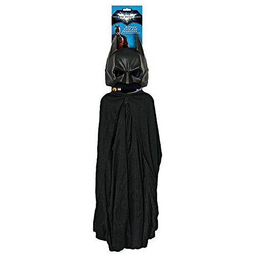 Rubie's Batman The Dark Knight Rises Batman Cape en Masker Set, Zwart, Eén maat