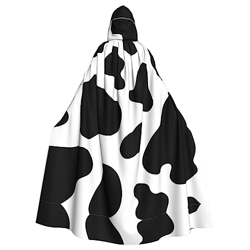 RFSHOP Specerijen Specerijen Print Mannen en Vrouwen Hooded Mantel Lange Cape, voor Kerstmis Halloween Cosplay Kostuums 150 cm