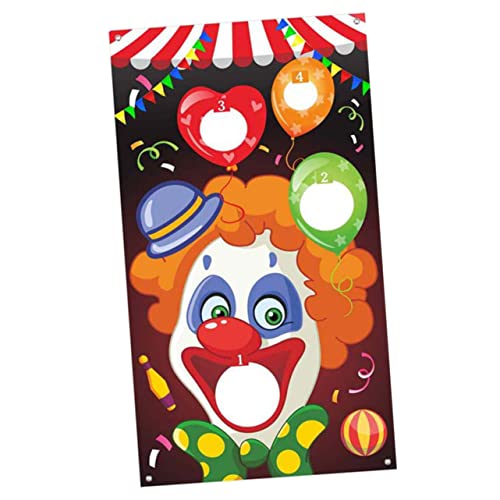 VICASKY kerst christmas party decoration Feestdecoratie feest decoratie clown spandoek zandzak spandoek lichaamskussen speelgoed vlag circus spandoek zandzak gooien spandoeken