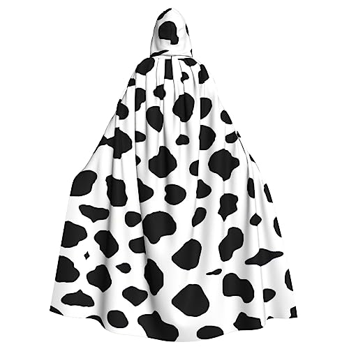 RFSHOP Specerijen Specerijen Print Mannen en Vrouwen Hooded Mantel Lange Cape, voor Kerstmis Halloween Cosplay Kostuums 150 cm