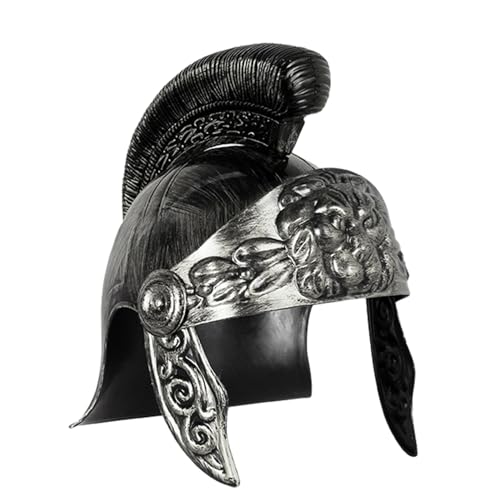 Sweeaau Volwassen Ridder Helm Oude Europese Rollenspel Griekse Romeinse Ridder Hoed Carnaval Party Cosplay Uitvoeringen Kostuum Romeinse Helm Volwassen Romeinse Helm Kostuum Romeinse Helm Met Veer