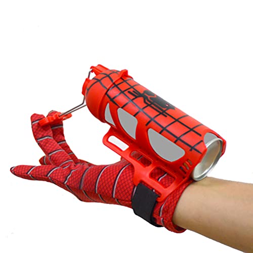 Kuashidai spin web handschoenen voor kinderen spin web shooter domme string spray voor kinderen spin web shooters voor kinderen spin handschoenen voor kinderen web shooter spin cosplay