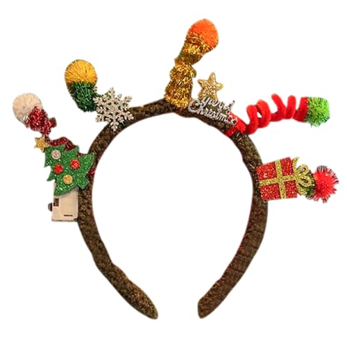 Wilmot Kerst Hoofddeksels, Twist Kerst Gewei Hoofdband, Kerst Foto Props, Kinderen Hoofddeksels Voor Cosplay Party