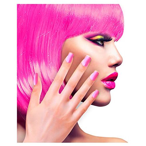 Horror-Shop Neon Airbrush Vingernagels Neon Roze