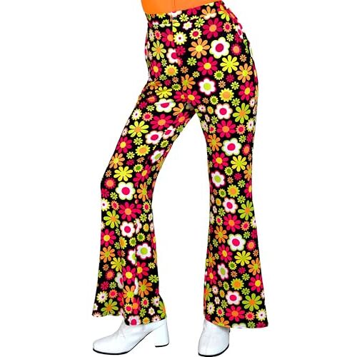 Widmann Jaren 60 broek voor dames, hippie, reggae, Flower Power, Disco Fever, Schlagermove