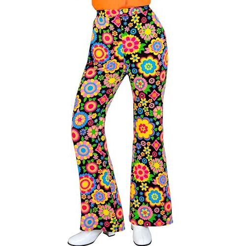 Widmann Jaren 60 broek voor dames, hippie, reggae, Flower Power, Disco Fever, Schlagermove