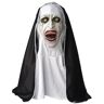 Hworks Conjuring Nun Tricky Ghost Gezichtsmasker Cosplay Griezelig Halloween Masker Hoofddeksels Maskerade voor Party Duivel Cosplay Kostuum Rekwisieten Latex