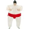 JYZCOS Opblaasbare Volwassen Sumo Worstelaar Pakken Worstelen Fancy Dress Halloween Kostuum One Size Fits Most (Red Adult)