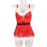 ARESU Kerst Dames Kerst Dameskleding Set-Rood-XL