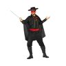 ATOSA 53936 COSTUME MASKED MAN XS-S, heren, zwart/rood