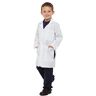 Dress Up America Laboratoriumjas voor kinderen Dokter's witte laboratoriumjas Kostuum voor meisjes en jongens 3/4 lengte lichtgewicht laboratoriumjas