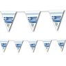 DH-Konzept 3,5 m vlaggetjesslinger * Griekenland * als decoratie voor landenfeest van  // themafeest banner, slinger, partyketting