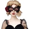 Haiki Maskerade Masker Met Bloem Half Gezichtsmasker Halloween Party Masker Ins-Avond Prom Masker Masker Voor Vrouwen Maskerade Masker Met Halloween Party Masker Vrouwen Bloem Half Gezicht