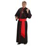 Widmann Kostuum kardinaal, tuniek, riem, lint, calotte, geestelijke, motto feest, carnaval
