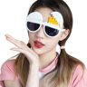 CASNO Kostuum Bril Pasen Brillen Frame Pasen Party Foto Rekwisieten Pretend Eyewear Fun Party Eyewear Cosplay Party Bril Voor Volwassenen