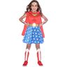 amscan Kind Wonder Woman Crazy Jurk Kostuum Leeftijd: 3-4 jaar (Leeftijd: 10-12 jaar)