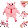 GXJIXf Piggy Squeeze Toy, Piggy Squeeze Toy for Stress, Squishy Pig Novelty Cute Squishy Toy Pink Piggy Squeeze Toy, Stress Relief Toys for Kids and Adult (Small)