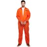 B Mens oranje gevangene overall ketel pak veroordeelde rover inreker gevangenis pauze gevangenis tv fancy jurk kostuum outfit U38479