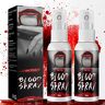 PATRICHOR 2 stuks 30 ml bloedspray, nepbloed spray, accessoires, nepbloed, bloed, rood, vampierbloed, horror, psycho, Halloween, themafeest, carnaval, zombiebloed