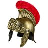 Balinco Romeinse Helm   Romeinse Helm Goud   Krijger   Romeinse Strijder   Romeinse Gladiator voor dames & heren als het perfecte accessoire bij een Romeins kostuum