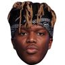 Celebrity Cutouts KSI (Bandana) Masker van beroemdheden