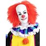 Funidelia Pennywise pruik – IT OFFICIËLE voor vrouwen en mannen Pennywise, Horrorfilm, Killer clown, Horror Accessorie voor Volwassenen, kostuum accesoires Rood