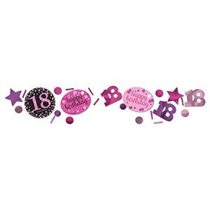 amscan 9900578 Confetti 18 Sparkling Celebration, folie/papier, 34 g, strooidecoratie, tafeldecoratie, verjaardag, Happy Birthday amscan 9900578 Confetti 18 Sparkling Celebration, folie/papier, 34 g, strooidecoratie, tafeldecoratie, verjaardag, Happy Birthday