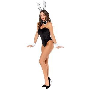 amscan 9918969 Tuxedo Bunny Bodysuit voor dames met kraag en hoofdband voor volwassenen, verkleedkostuum maat: 16-18 amscan 9918969 Tuxedo Bunny Bodysuit voor dames met kraag en hoofdband voor volwassenen, verkleedkostuum maat: 16-18